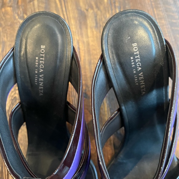 Auth Bottega Veneta Purple Heels - Picture 10 of 10